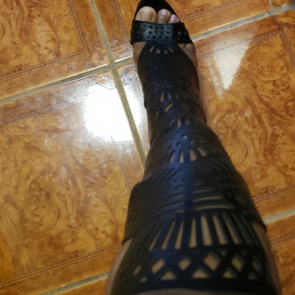 Vigo Foine Knee-high Stiletto-heel Gladiator Hee - Picture 6 of 12